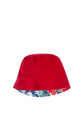 Dubbelzijdig Bobhoedje Hello Playa - Rood