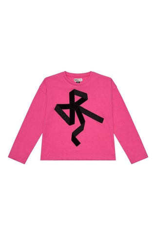 T-shirt - Noir et rose