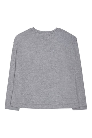 T-shirt - Wit, roze en grijs