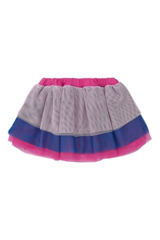 Rok - Blauw, roze en grijs