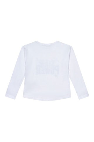 T-shirt - Wit en grijs