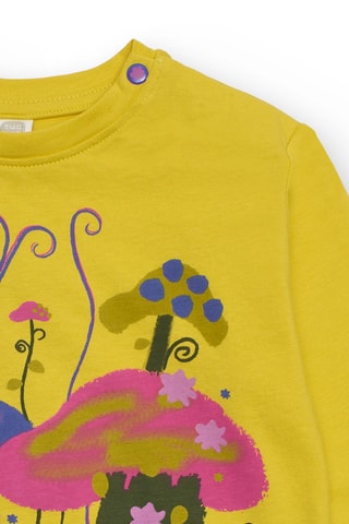 T-shirt - Geel