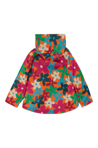 Regenjas - Blauw, oranje en roze
