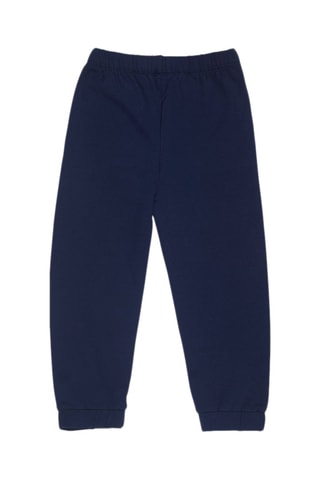 Fleece Joggingbroek - Blauw, paars en roze