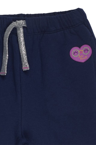 Fleece Joggingbroek - Blauw, paars en roze