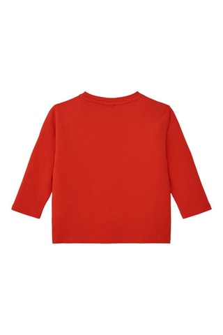 T-shirt - Wit, rood en blauw