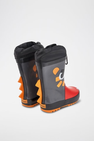 Regenlaarzen - Wit, oranje en rood