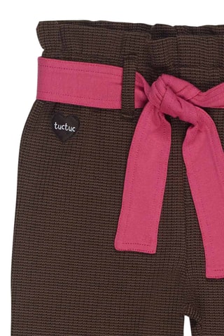 Broek - Zwart en roze