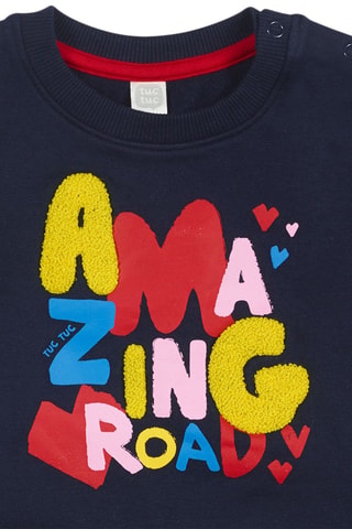 Sweater en Legging - Rood, blauw en geel
