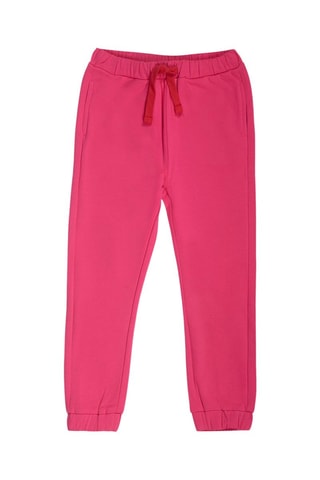 Fleece Joggingbroek - Rood en roze