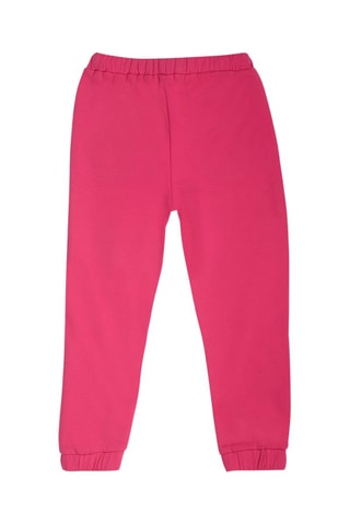 Fleece Joggingbroek - Rood en roze