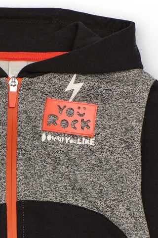 Sweater met Capuchon - Donkergrijs