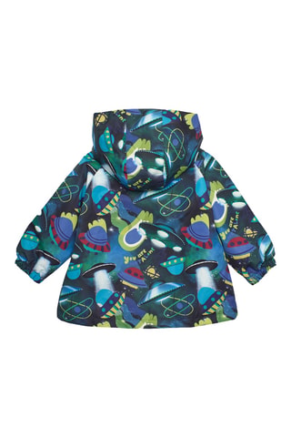 Regenjas met Capuchon - Donkerblauw