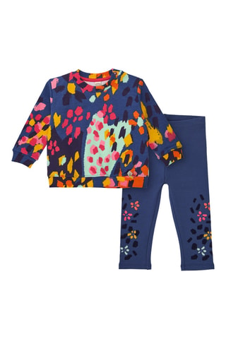 Sweater en Legging - Donkerblauw