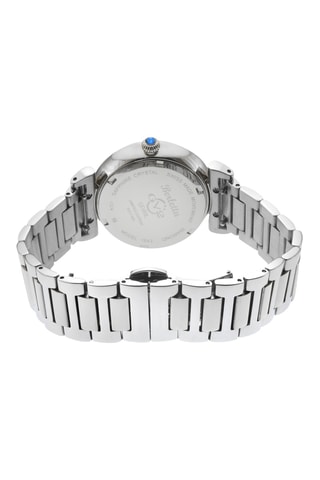 Montre à quartz en acier - Argenté et blanc