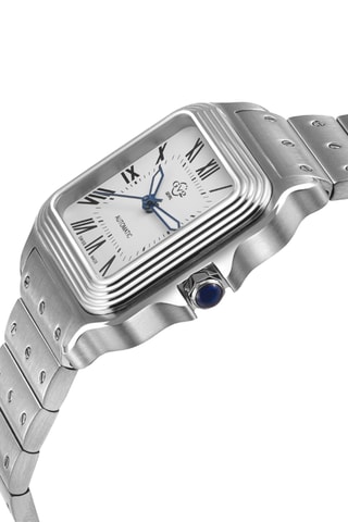 Montre automatique en acier Lusso LX - Argenté
