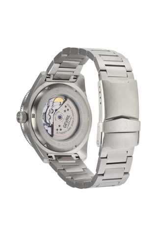 Montre automatique en acier Mariner Row - Argenté