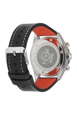 Montre à quartz en cuir Regatta - Boussole - Noir et rouge