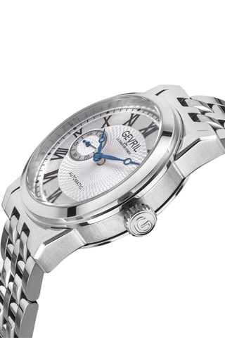 Montre automatique en acier Madison - Argenté