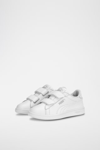 Baskets en cuir Smash 3.0 - Blanc