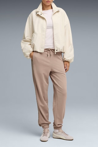 Pantalon taille haute Her - Taupe