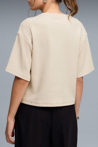 T-shirt relaxed Essentials - Beige