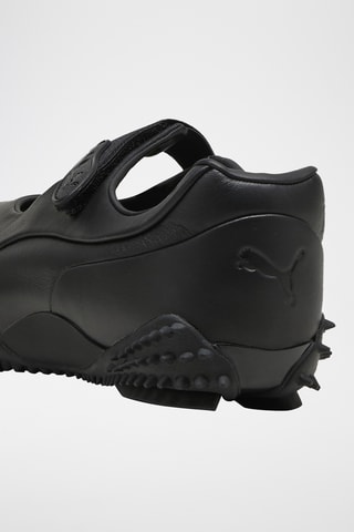 Baskets en cuir Mostro - Noir