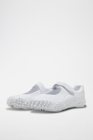 Baskets en cuir Mostro - Blanc