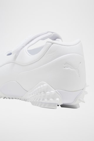Baskets en cuir Mostro - Blanc