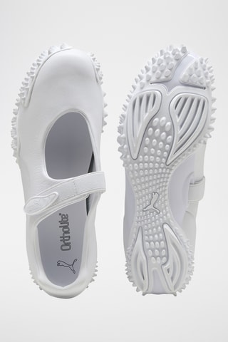 Baskets en cuir Mostro - Blanc