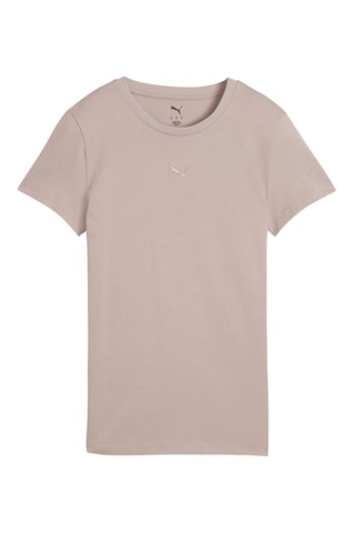 T-shirt regular Trèfle Essentials - Rosa