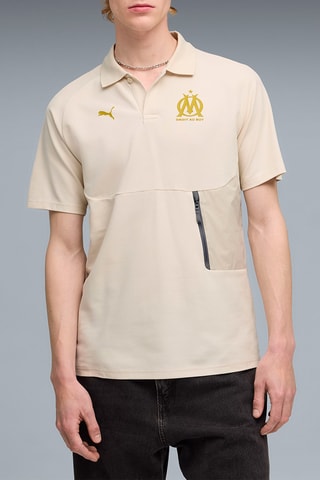 Polo regular Olympique de Marseille - Beige