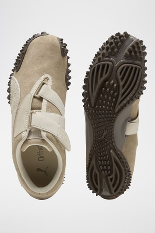 Baskets en nubuck Mostro Elevated - Marron clair
