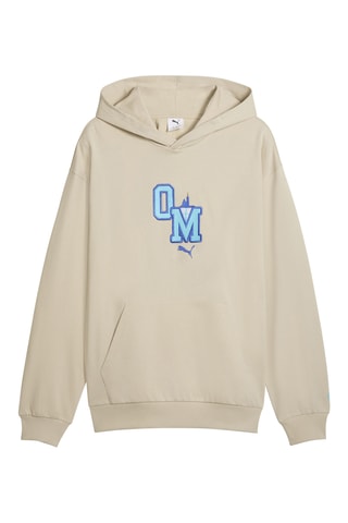 Sweat à capuche Olympique de Marseille - Beige