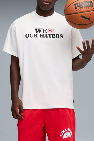 T-shirt oversize Out The Mail - Bianco