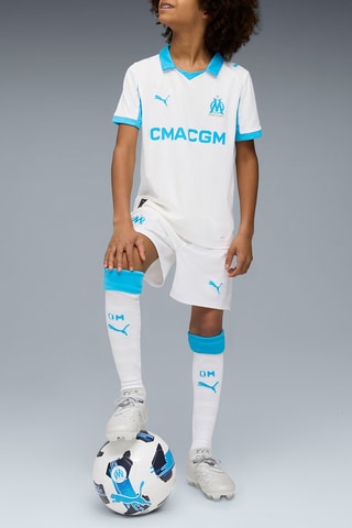 Short de football Olympique de Marseille - Blanc