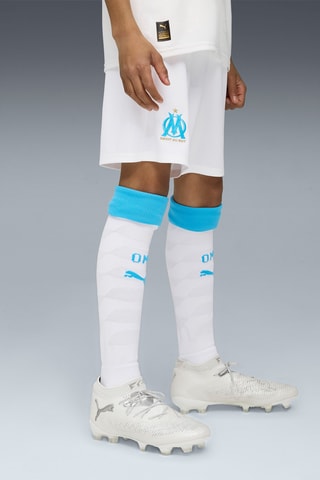 Short de football Olympique de Marseille - Blanc