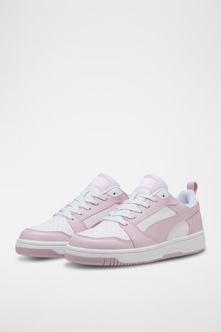Sneakers Rebound v6 Low Nero e rosa - Bianco