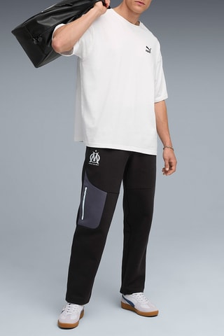 Pantaloni regular sportiva Olympique de Marseille - Nero