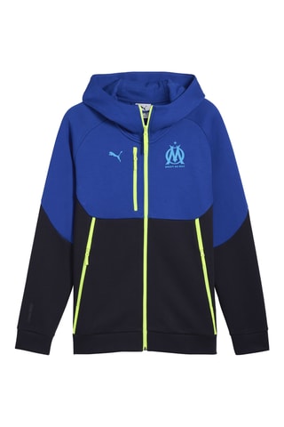 Felpa con cappuccio Olympique de Marseille - Blu