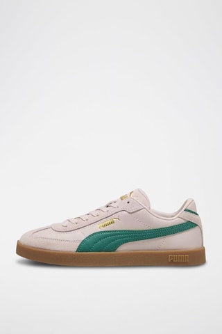 Sneakers in pelle Puma Club Ii Era  - Verde e rosa