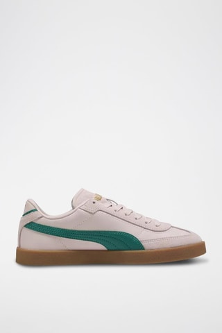 Sneakers in pelle Puma Club Ii Era  - Verde e rosa
