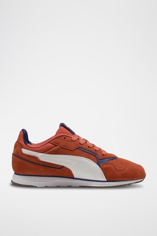 Sneakers in pelle scamosciata PL - Arancione