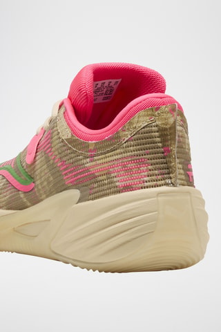 Chaussures de basketball Flau'jae Johnson - Beige, rose et vert