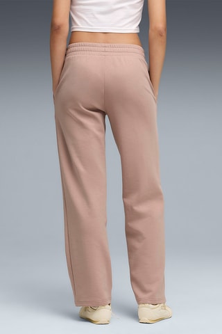 Pantalon straight Essentials - Taupe
