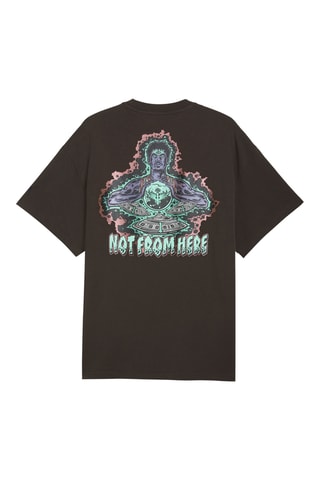 T-shirt oversize de basketball Lamelo x Melo - Noir