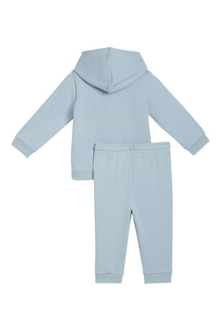 Felpa con cappuccio e pantaloni Minicats - Blu