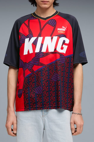 T-shirt oversize King - Navy