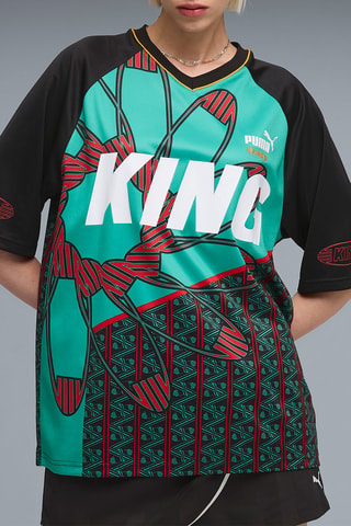 T-shirt oversize King - Verde