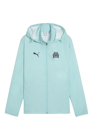 Giacca con cappuccio Olympique de Marseille - Azzurro